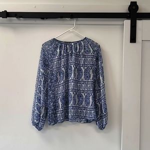 Long sleeve blouse